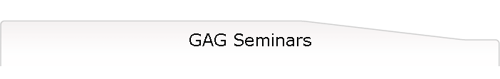 GAG Seminars